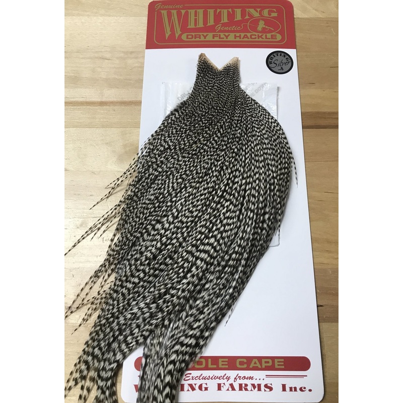 Whiting Silver Cape|Grizzly|Barred Dark Ginger|Barred Medium Ginger|Medium Ginger|Brown|Light Ginger