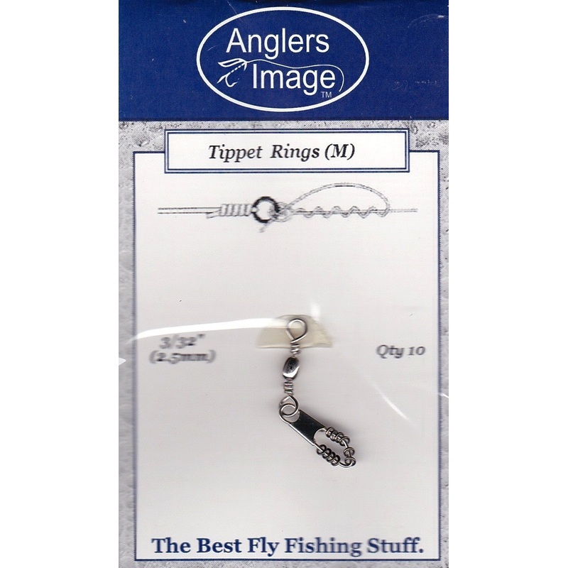 Angler’s Image Tippet Rings|Black Nickel|Small|Medium|Large