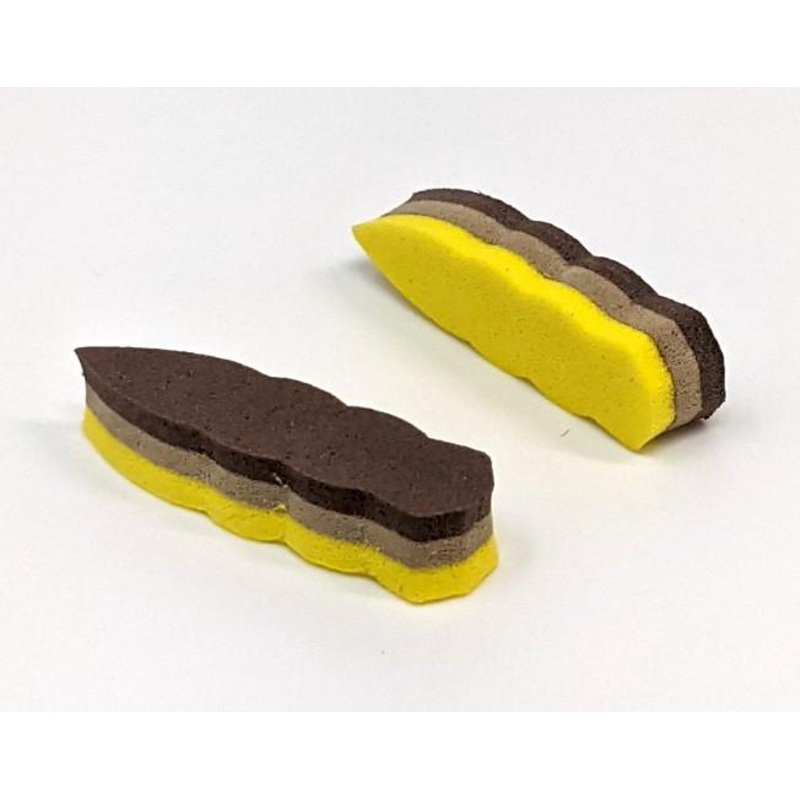 Rainy’s Foam Gorilla Bodies|Tan/Yellow/Brown|Black|size 10|size 8|size 6