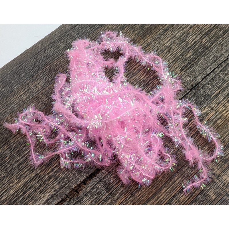 Hareline Cactus Chenille|Fl Fuchsia|Pink|Pearl|Hot Orange|Minnow Blue|Purple|Bonefish Tan|Chartreuse|Black|Root Beer|Peachy Flesh|Medium|Large