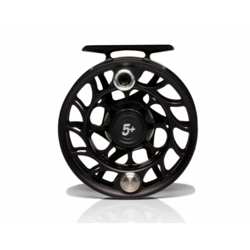 Hatch Iconic 5 Plus Reel|Black/Silver|Gray/Black|Clear Blue|Clear Red|Large Arbor|Mid Arbor