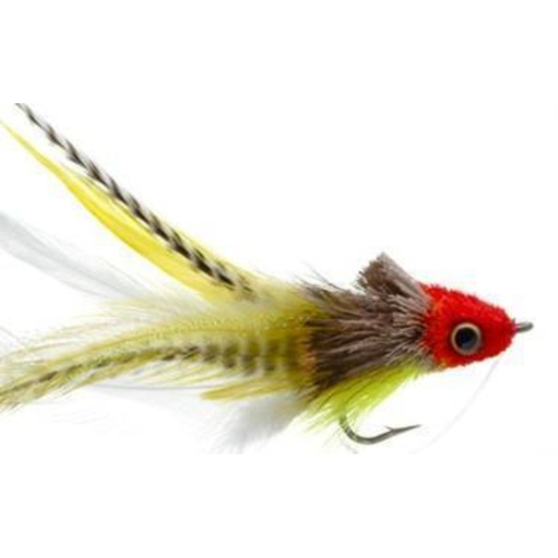 Umpqua Swimming Baitfish|Red/Yellow|Shad|Red/White|1/0|4