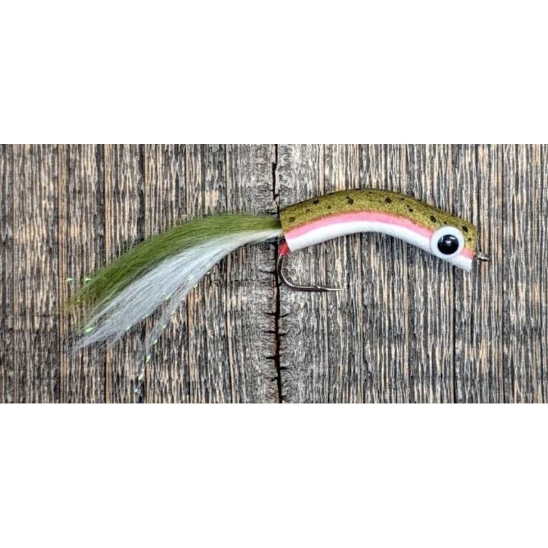 Todd’s Wiggle Minnow|Firetiger|Shad|White|Rainbow|Baitfish|Chartreuse|Red/White|Brown Trout|6|2|2/0
