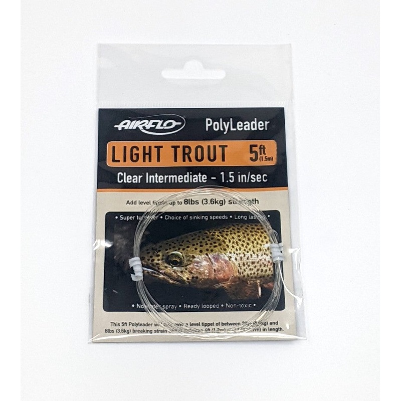 Airflo Light Trout Polyleader 5′