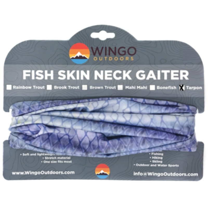 Wingo Neck Gaiter|Brook Trout|Tarpon|Rainbow|Brown