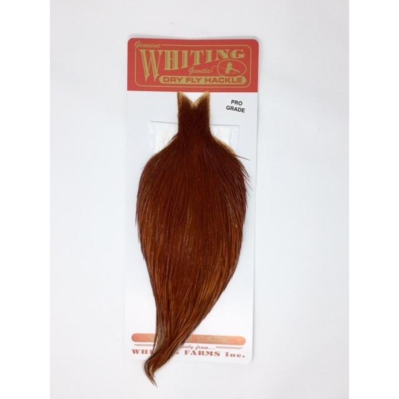 Whiting Pro Grade Cape|Brown|White Dyed Medium Dun|Grizzly|Grizzly Variant|Barred Medium Ginger|Medium Ginger|Barred Dark Ginger
