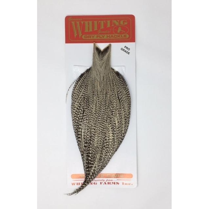 Whiting Pro Grade Cape|Brown|White Dyed Medium Dun|Grizzly|Grizzly Variant|Barred Medium Ginger|Medium Ginger|Barred Dark Ginger