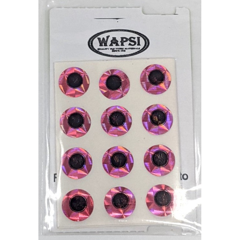 Wapsi Stick-On Eyes|Holo Red|Red|Holo Silver|Mirage|1/4″|5/16″|3/8″