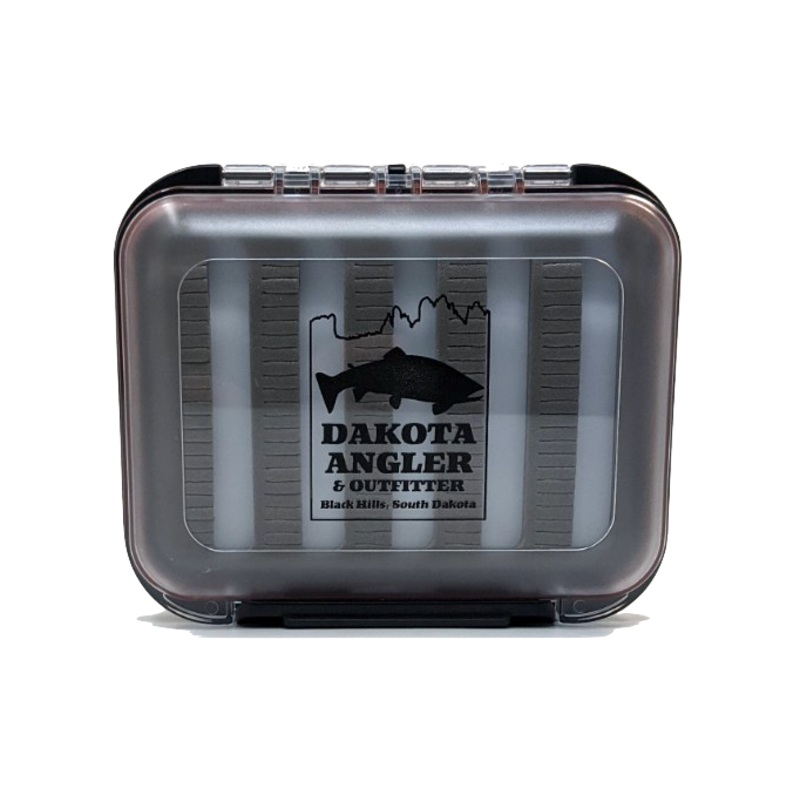 DAO Waterproof Fly Boxes|Midge|Medium|Large|XL|Bantam w/ Lanyard|Vest|Large Green|Medium Green