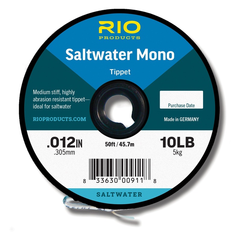 Rio Saltwater Mono Tippet|30LB|25LB|20LB|16LB|12LB|10LB|8LB|60LB|50LB|40LB