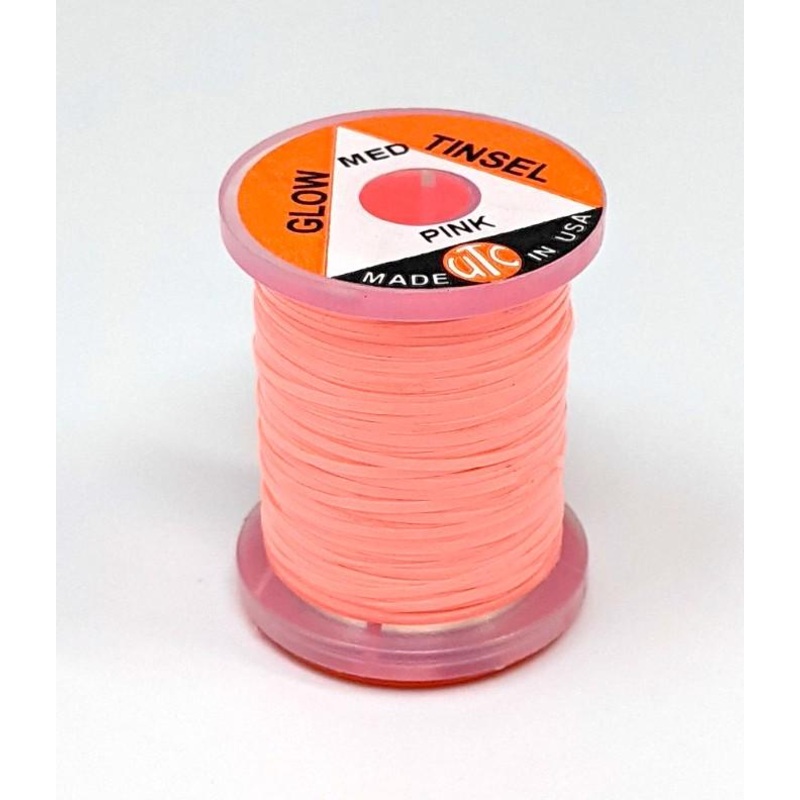 UTC Glow Tinsel|White|Pink|Medium