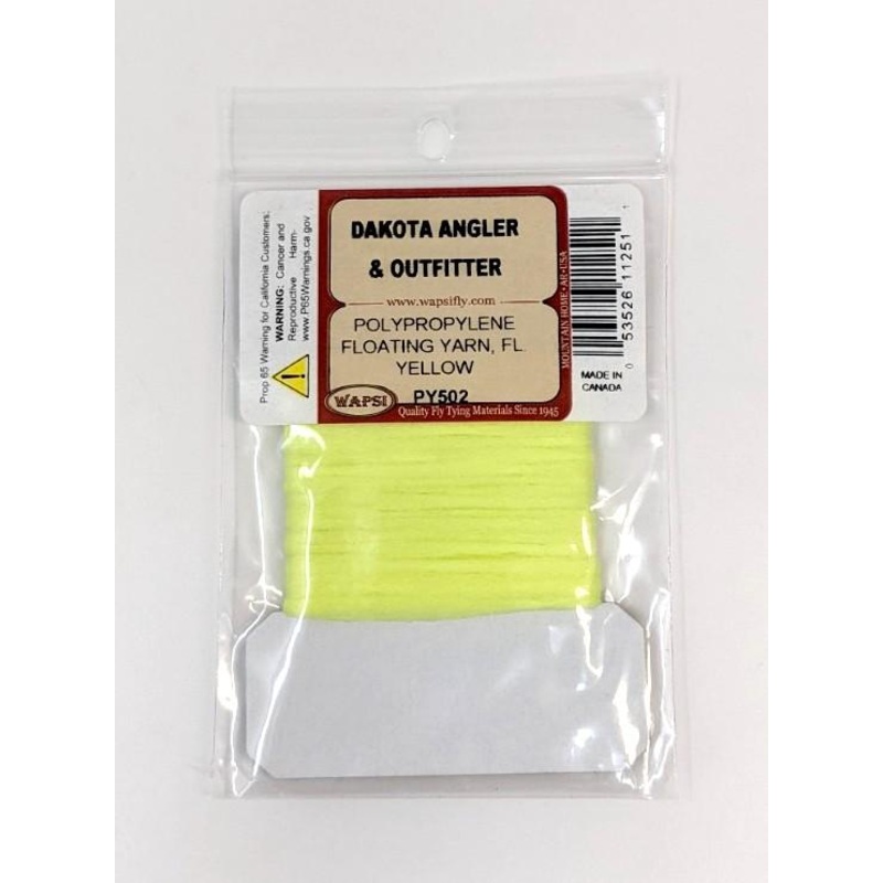 Wapsi Polypro Floating Yarn|Fl Yellow|Olive|Steel Gray|White