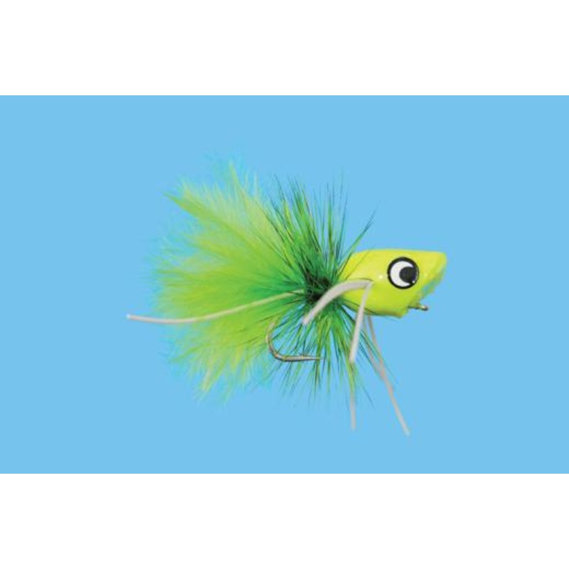 Bream Popper|Lime|Luna (Black)