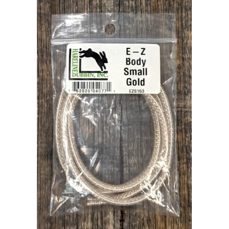 Hareline E-Z Body|Pearl|Chartreuse|Gold|Small|Medium|Large|X-Large