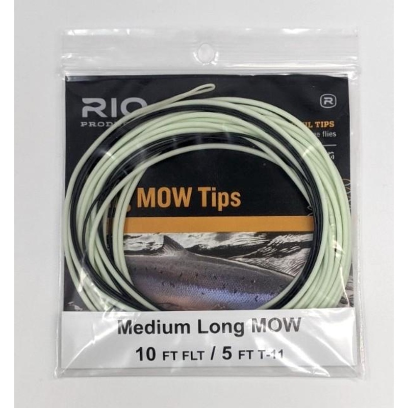 Rio Long MOW Tip Medium|15′ FLOAT|10′ FLOAT/5′ T-11|7.5′ FLOAT/7.5′ T-11|5′ FLOAT/10′ T-11|2.5′ FLOAT/12.5′ T-11|15′ T-11