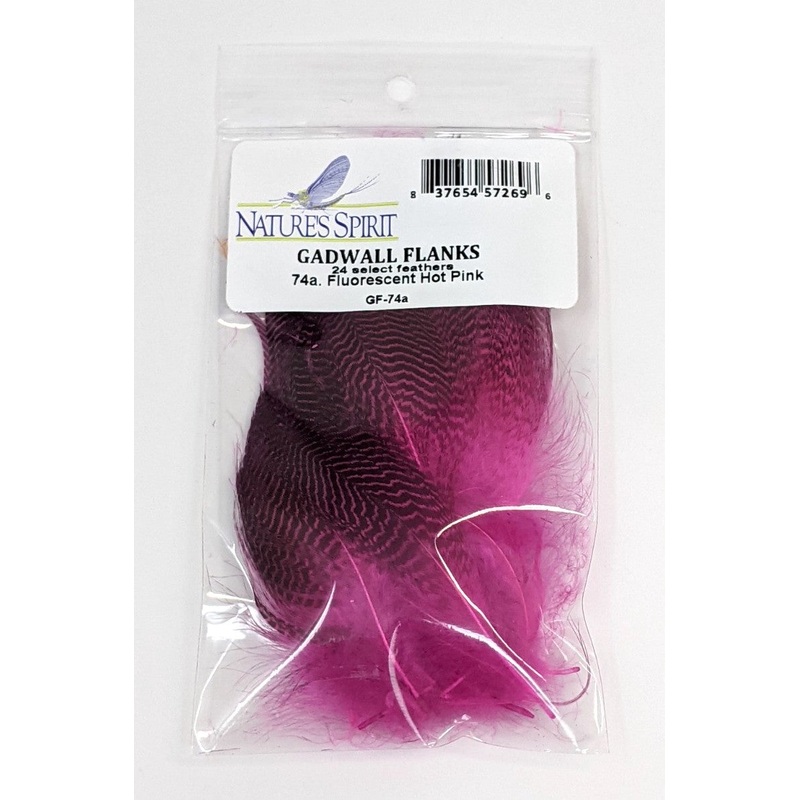 Nature’s Spirit Gadwall Flanks – 24 Select Feathers