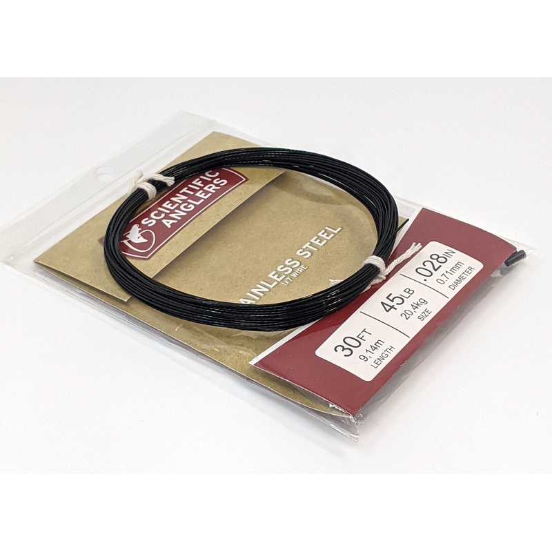 Scientific Anglers 1×7 Stainless Steel Wire – 30′