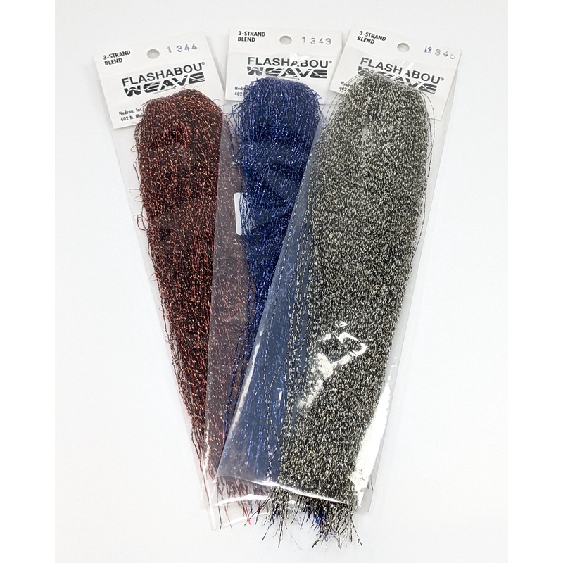 Flashabou Weave|Black/Green/Electric Blue|Black/Purple/Dark Blue|Black/Red/Copper|Black/Silver/Gold|Pearl/Green/Electric Blue|Pearl/Red/Copper|Red/Copper/Gold|Pearl/Silver/Gold|Gold/Copper/Copper|Bronze/Copper/Green