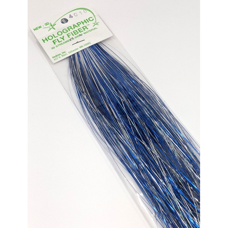 Holographic Fly Fiber|Silver Blue |346|Silver Red |355
