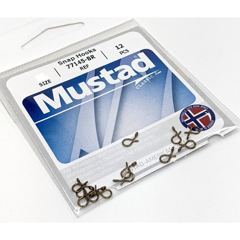 Mustad Snap Hooks|Small|Medium|Large