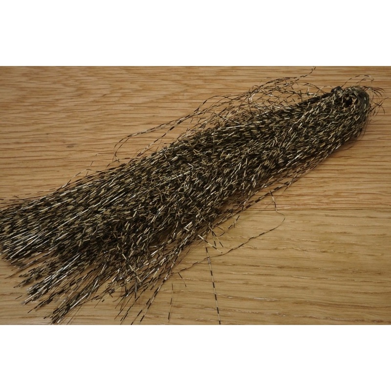 Cascade Crest Voodoo Fibers|Black Barred Clear|Black Barred Olive|Black Barred Hot Orange|Black Barred Tan|Black Barred Chartreuse|Black Barred White