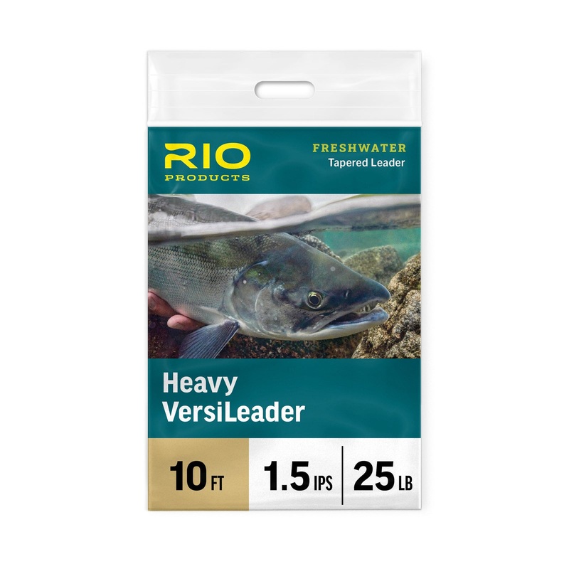 Rio Heavy VersiLeader – NEW|Clear Float|Intermediate 1.5 IPS|Medium Sink 4 IPS|Fast Sink 6 IPS|10’|6′