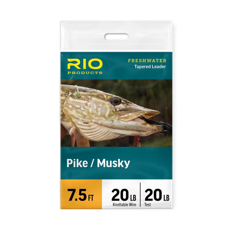 Rio Pike/Musky Leader|7.5′ / 20lb|7.5′ / 30lb
