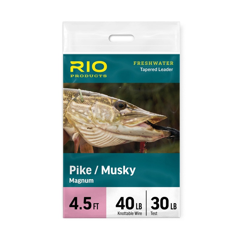 Rio Pike/Musky Leader Magnum|4.5′ / 40lb