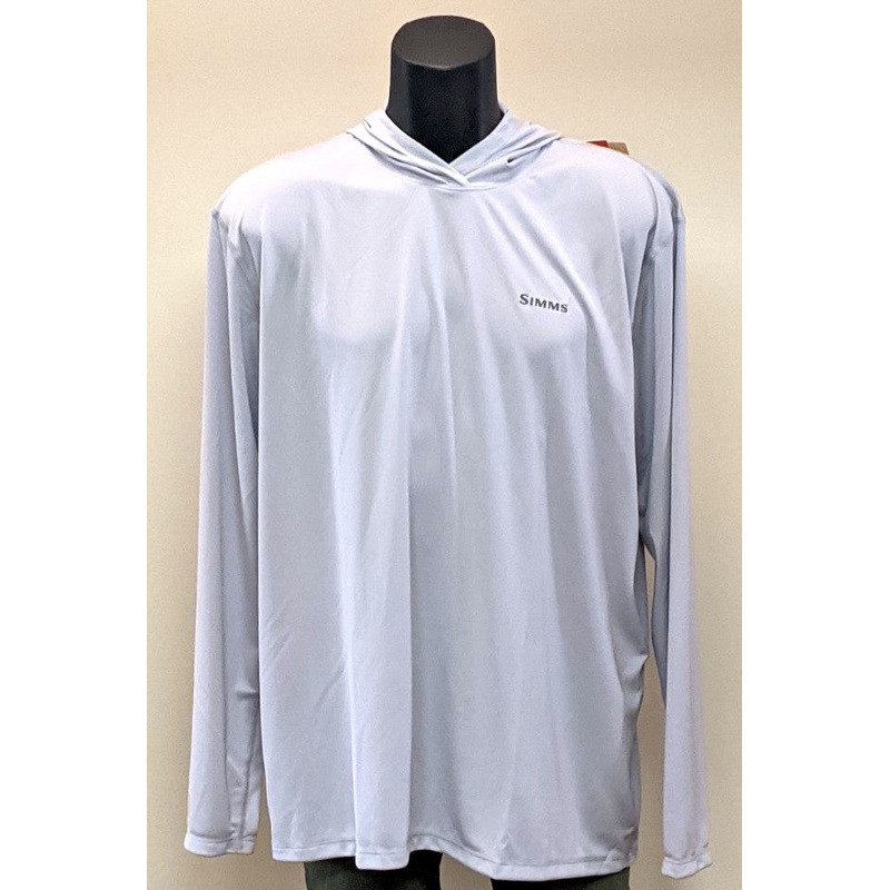 Simms Men’s CBP Tech Hoody Brown Trout Rise Logo