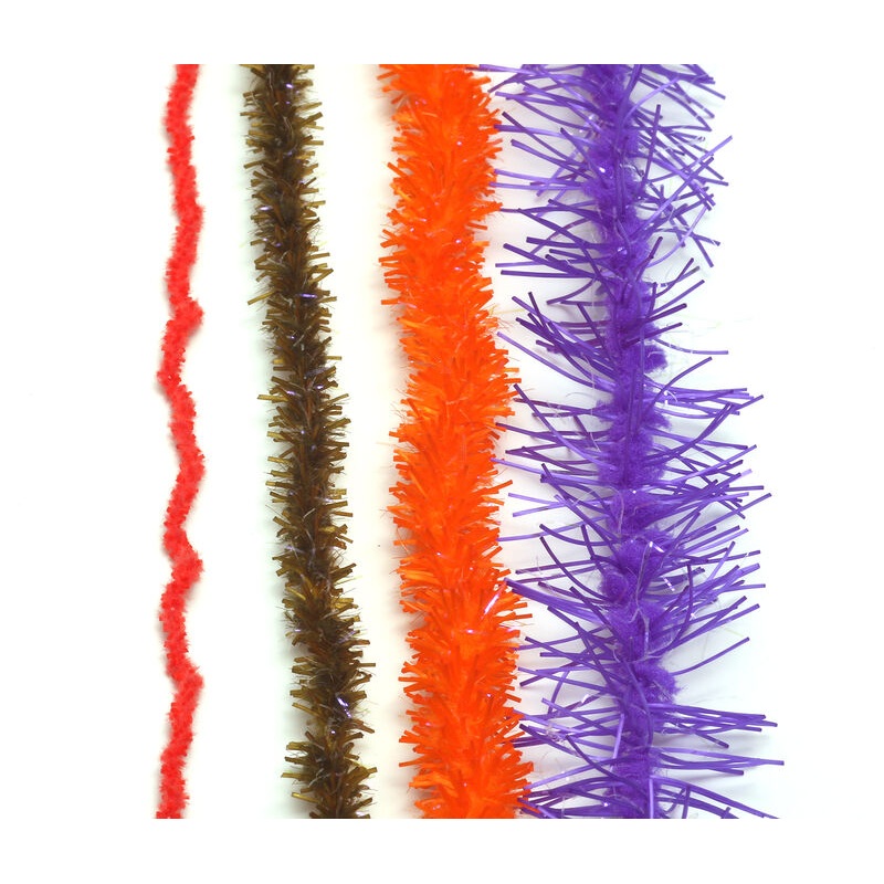 Hareline Flexi Squishenille|Large|Medium|Micro|Small|UV Black |11|UV Fl Chartreuse |127|UV Fl Cheese |128|UV Fl Fuchsia |131|UV Fl Hot Pink |133|UV Fl Orange |137|UV Fl Red |139|UV Shrimp Pink |140|UV Fl Hot Yellow |142|UV Fl Yellow Chartreuse |143|UV Hot