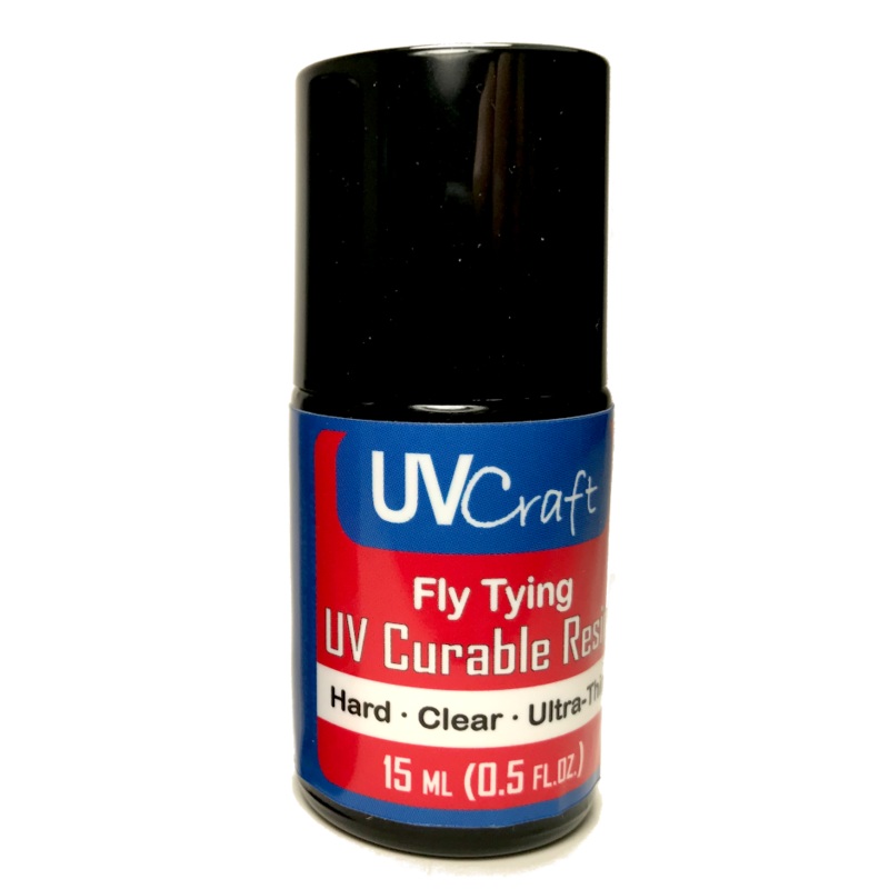 UV Craft Clear Ultra-Thin UV Resin – .5 fl.oz. Brush Bottle