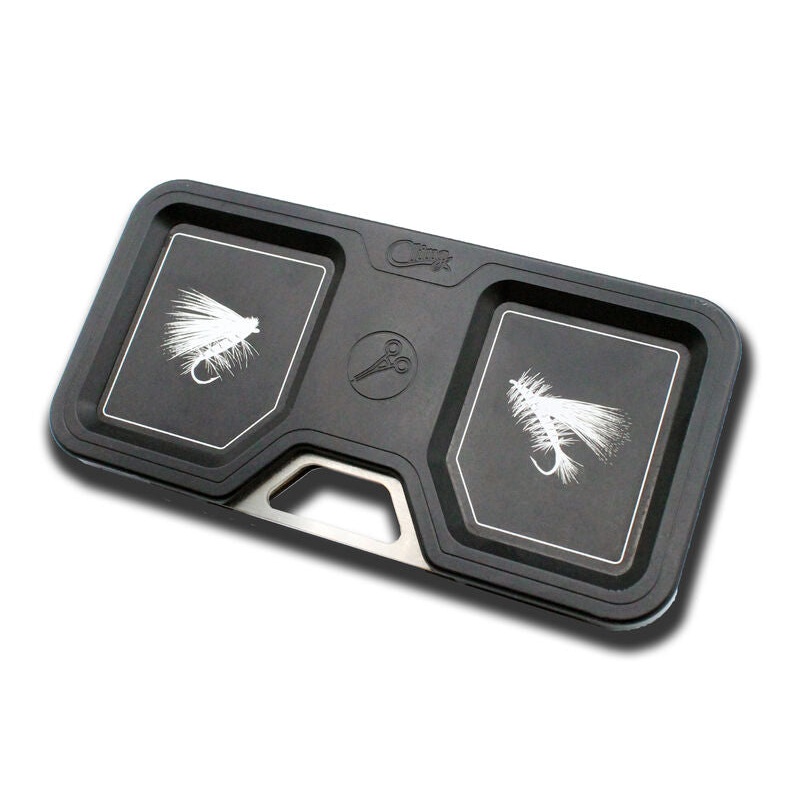 Cling Mag Grab Delta 3×6|Black |11 NO DESIGN|Black  with Dry Fly Design|Blue|Orange