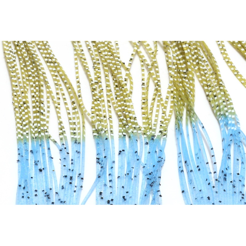 Crab Crusher Legs||1 Rust Blue Barred Clear||2 Blue White Barred Olive||3 Shrimp Blue Barred Clear