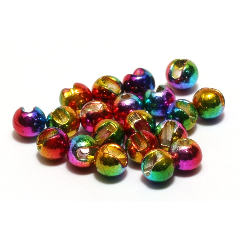 Hareline 7/32 5.5mm Slotted Tungsten Beads