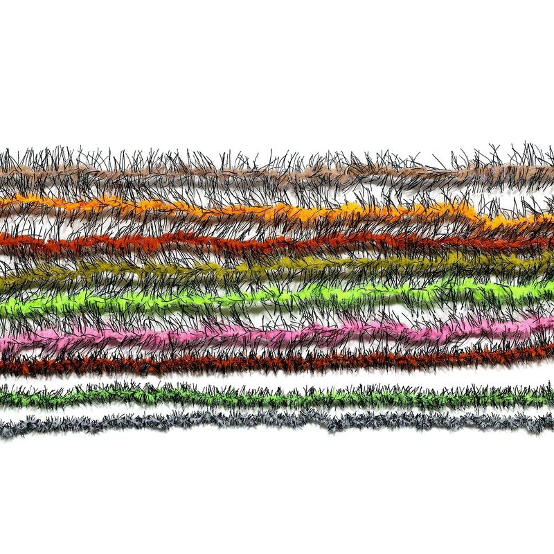 Hareline Black Legged Squishenille