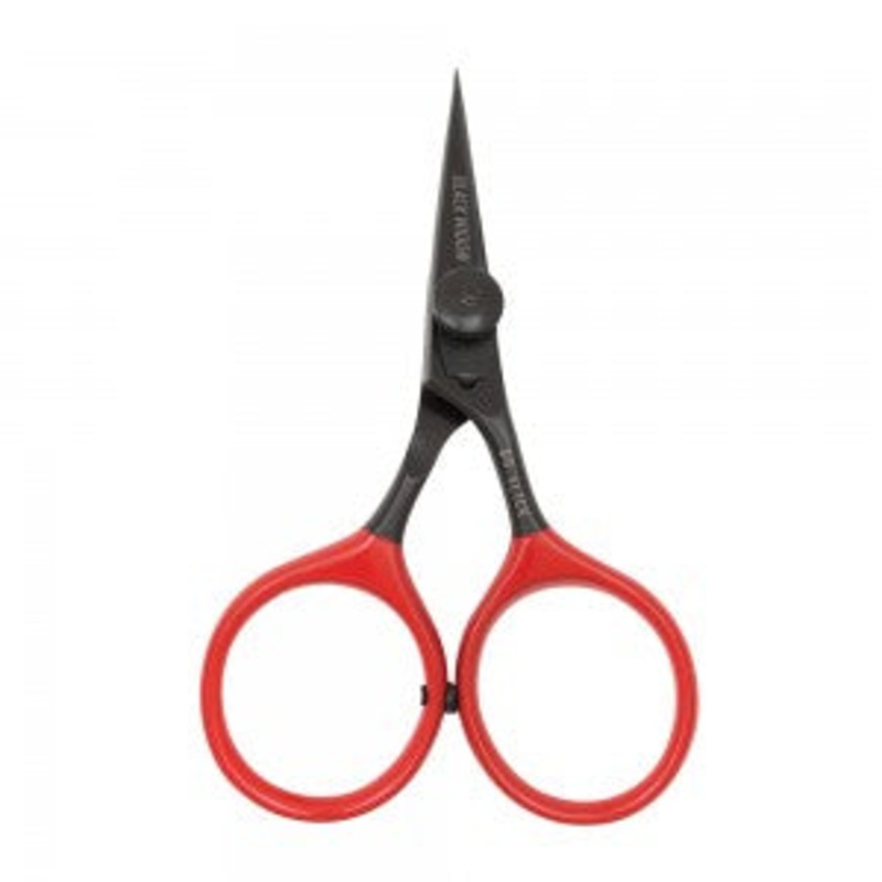 Dr. Slick Black Widow All Purpose Scissor 4.5 Curved Bent Shaft