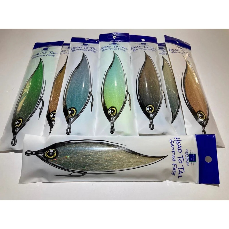 Head to Tail Baitfish Fade|Black/Dark Purple|Red/Yellow|Dark Green/ Yellow|Dark Green/ Electric Yellow|Pink/White|Fawn/Salmon|Black/Camel|Camel/Mustard|Black/Chartreuse|Black/Tan|Grey/Shrimp|Black/Grey|Black/Brown|Brown/Shrimp|Chart/White