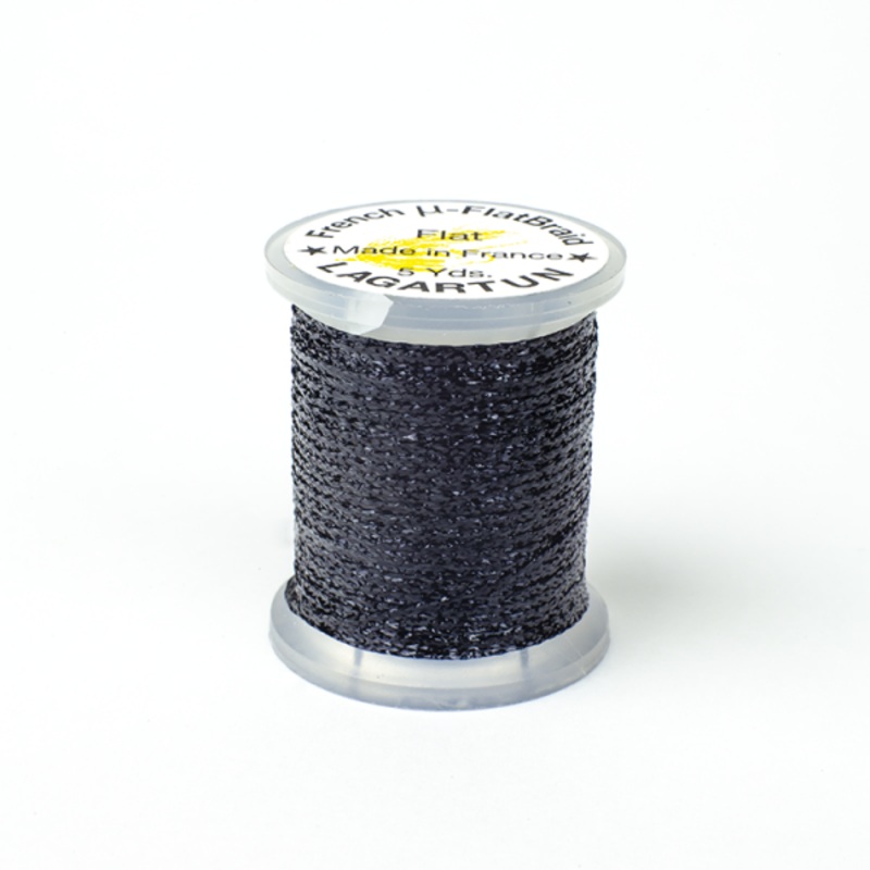 Lagartun Mini Flat Braid|Black|Bronze|Copper|Copper Matte|Dark Peacock|Gold|Green|Iron Grey|Lilac|Olive|Pearl|Red|Rust|Silver|Tan|Fluor Blue|Fluor Chartreuse|Fluor Orange|Fluor Pearl|Fluor Pink|Fluor Red|Fluor Yellow|Holo Gold|Hankey Holo|Holo Silver|Gold