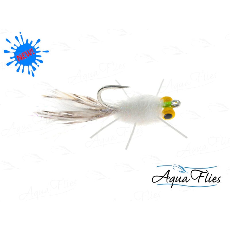 Yellow Eye Casa Blanca Crab|White|Tan|2|4