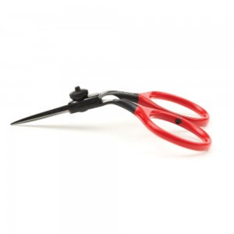 Dr. Slick Black Widow Arrow Razor Scissor 3.75 Curved Bent Shaft