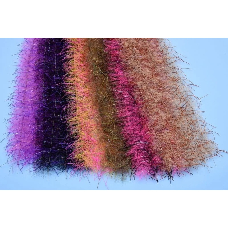 EP Tarantula Hairy Legs Brush|.50″|1″|Black|Black / Olive|Brown|Brown / Olive|Chartreuse|Hot Orange|Hot Pink / Yellow|Olive|Purple / Black|Sculpin|Tan|White|Black / Hot Pink|Brown / Tan|Chartreuse / Tan|Fuchsia|Hot Pink / Black|Hot Pink / Neon Orange|Hot