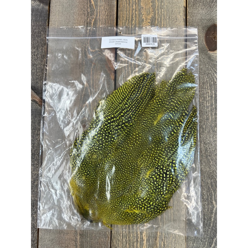Guinea Fowl Skin|Natural|Chartreuse|Olive|Orange|Red|Fuschia