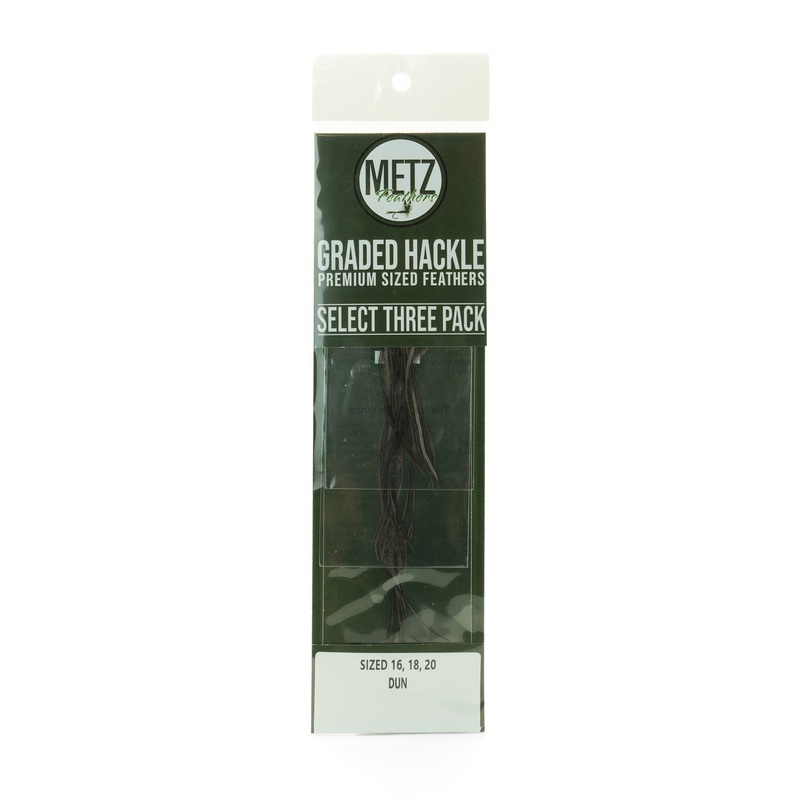 Metz Hackle Select 3 Size Pack