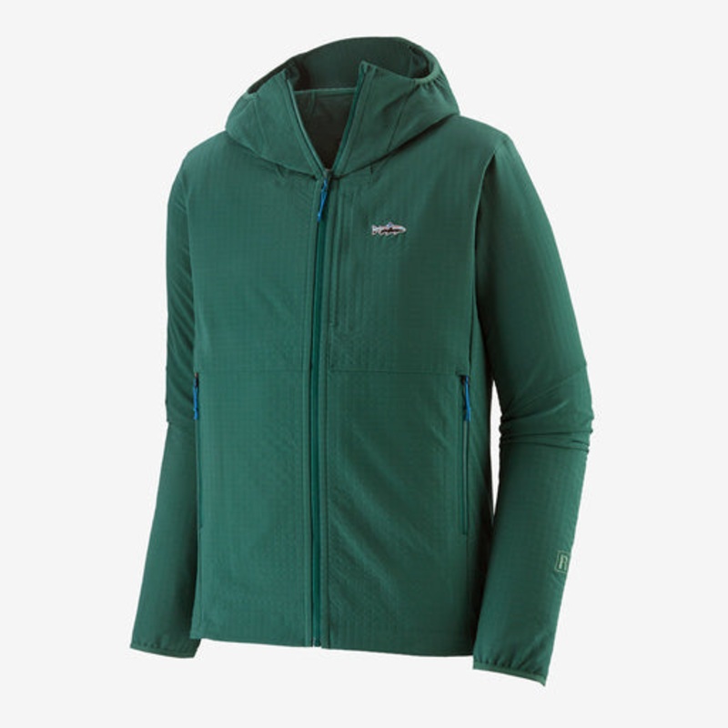 Patagonia Men’s R1 TechFace Fitz Roy Trout Hoody (Closeout)