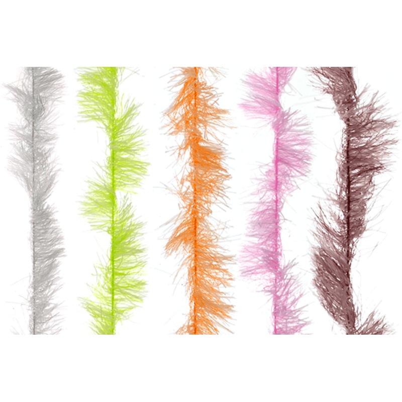 Senyo’s Super Satin Chenille|Amber|Black|Brown|Chartreuse|Grey|Light Pink|Orange|Tan|White|Yellow|Claret|Fl Fire Red|Fl Fushia|Hot Pink|Kingfisher Blue|Purple|Olive|Light Olive|10mm|20mm|30mm