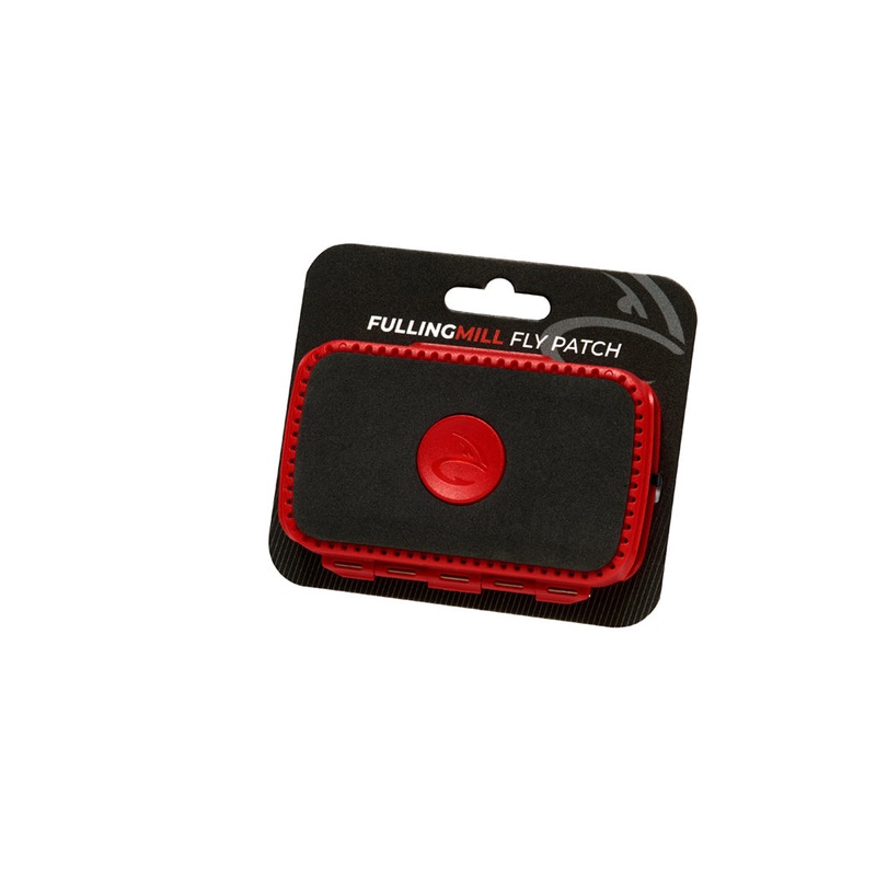 Fulling Mill Fly Patch|Red|Gray|Blue