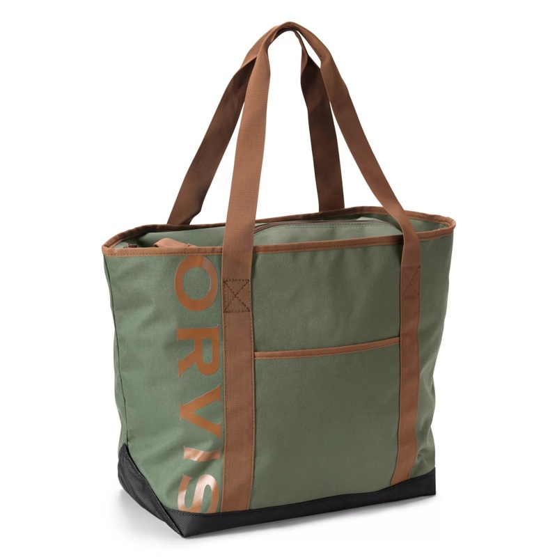 Orvis Adventure Tote|Moss Green Mary’s Flies|1971 Camo|Black|Juniper