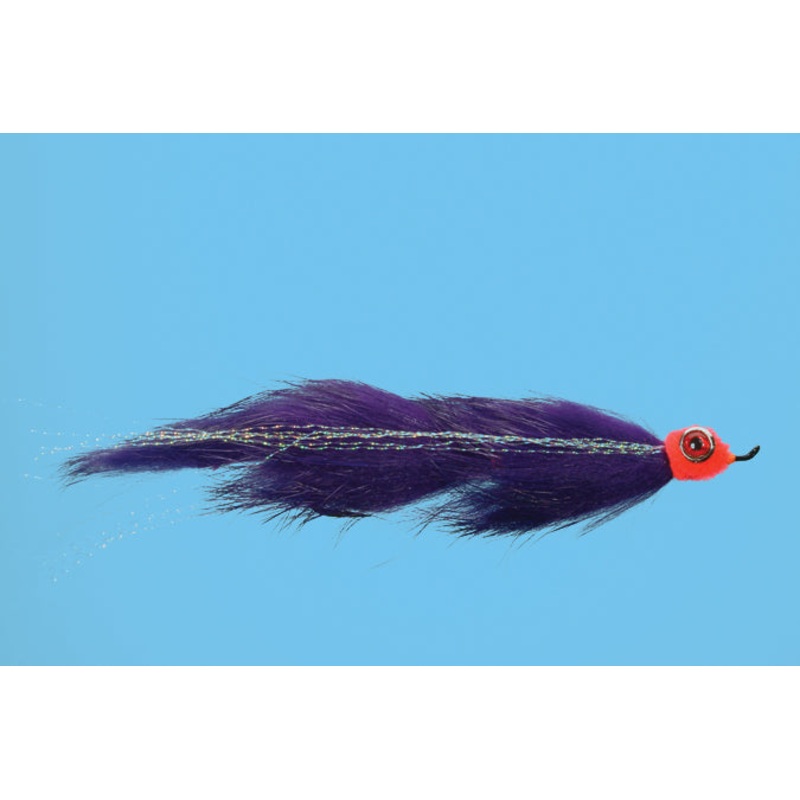 Articulated Egg Sucking Leech|Chartreuse|Black|Purple|1