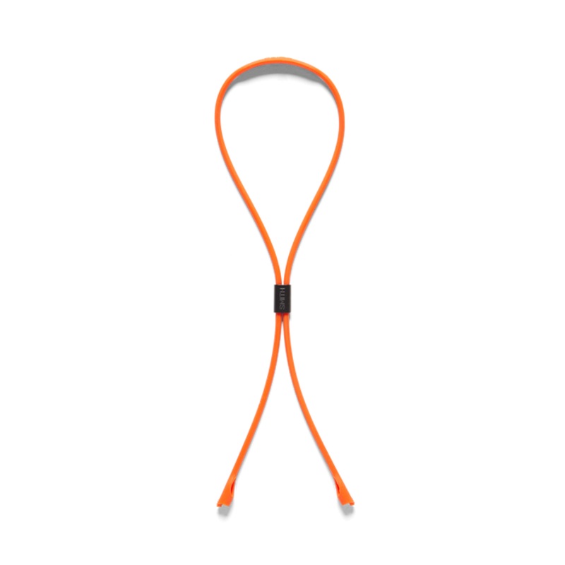 Smith Optics Silicone Leash|Black|Orange