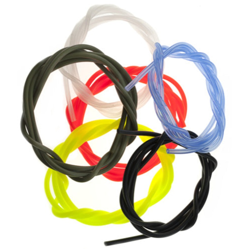 Aqua Flies Ultra Tubing|Chartreuse|Black|Olive|Blue|Fl Pink|FL Orange|Clear